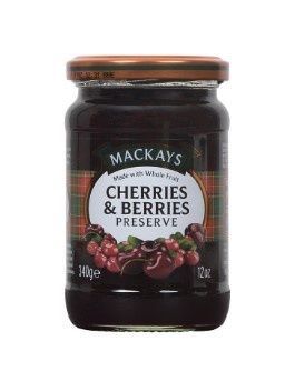 Mackays Cherries &amp; Berries Preserve 340g