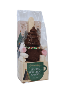 Milk Choc Sprinkle Tree Hot Choc Spoon 50g