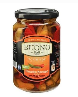 Spicy Mixed Peppers 330g