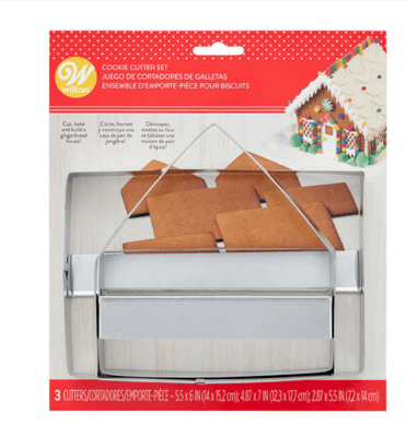 Gingerbread House Metal Cutter Set
