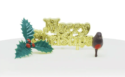 Yule Log Decorating Kit