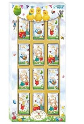 Heidel Easter Greetings 12 Mini Chocs 36g