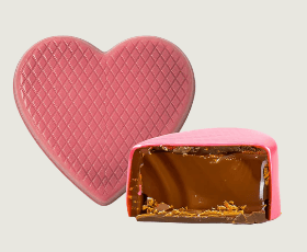 Pink Caramel Heart