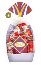 Mini Santas Chocolate Christmas Tree Deco, 100g