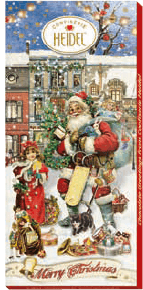 3D Christmas Nostalgia Milk Chocolate Bar 100g