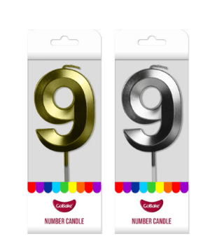 Number 9 Candle