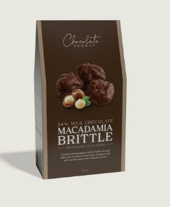 Artisan Chocolates Drops Macadamia Brittle 34% Milk | 150g