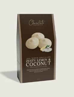 Artisan Chocolates Drops White Lemon Coconut 28% White | 150g