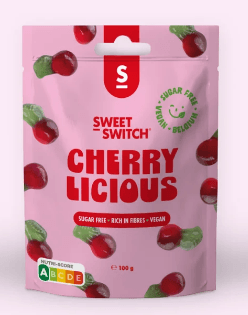 Sugarfree Cherry Licious 100g