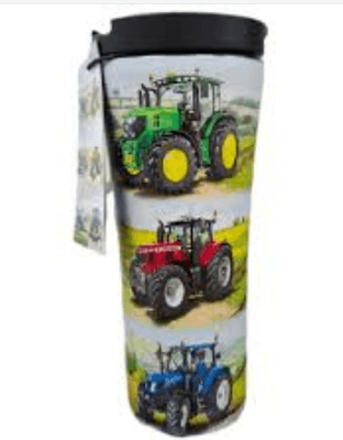 Tractors Then/Now Travel Mug