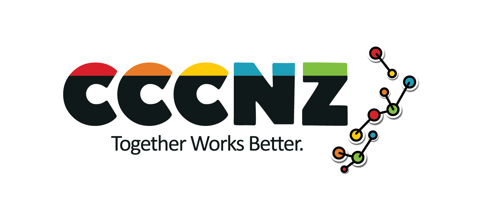 Christian Community Churches of New Zealand (CCCNZ) logo with Graham Ashby