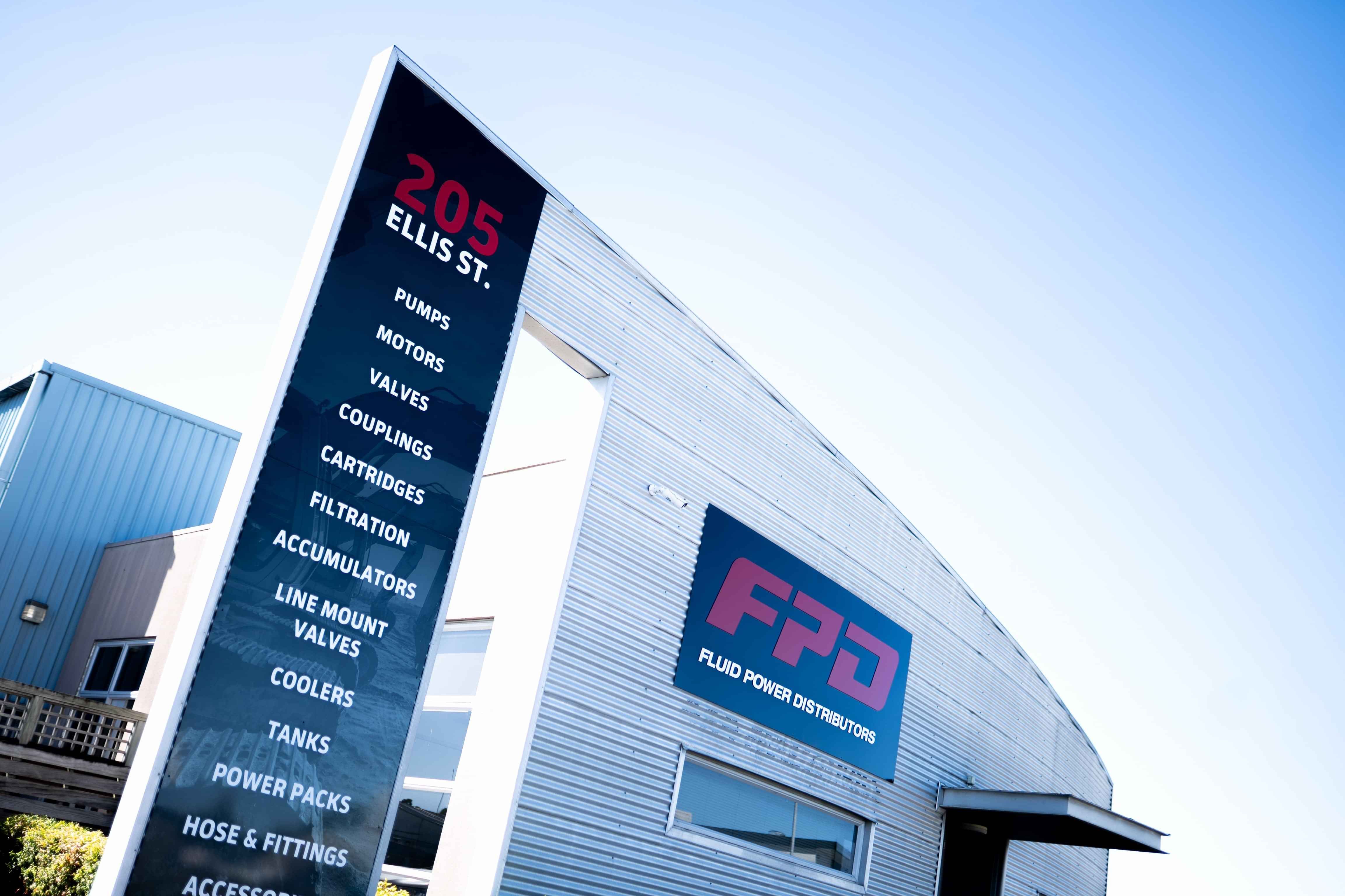 Photograph of FPD premises at 205 Ellis Street, Frankton, Hamilton