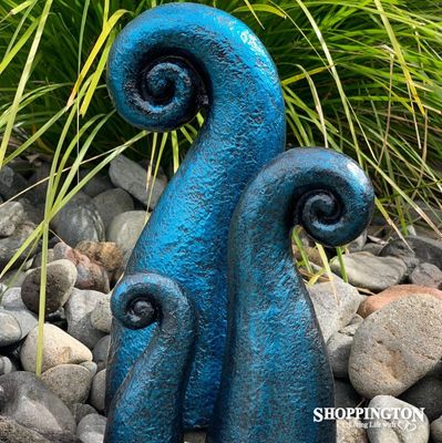 Pottery Koru (Set of 3) / Turquoise