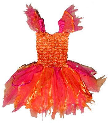 Orange and Pink Fairy Dress