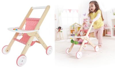Hape Baby Doll Stroller / Pram