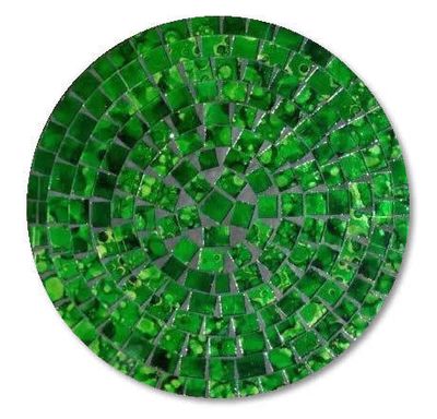 Mosaic Trivet 20cm / Lime