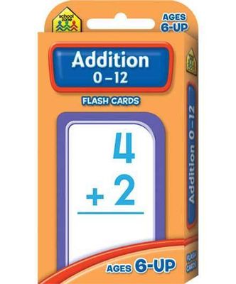 School Zone Flash Cards - Addition 0-12