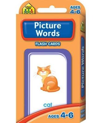 School Zone Flash Cards - Picture Words