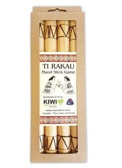 NZ Made Maori Wooden Stick Game