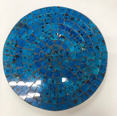 Mosaic Trivet 20cm / Turquoise