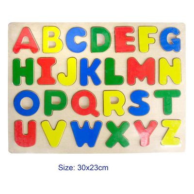 Wooden Puzzle / Alphabet