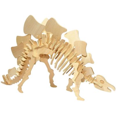 Dinosaur Wood Kit / Stegosaurus - Large