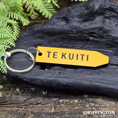 Give Me A Sign Key Ring / Te Kuiti