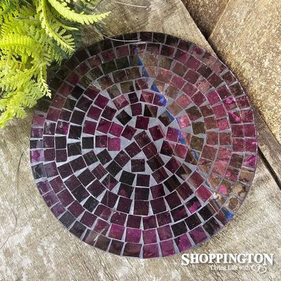 Purple Mosaic Trivet