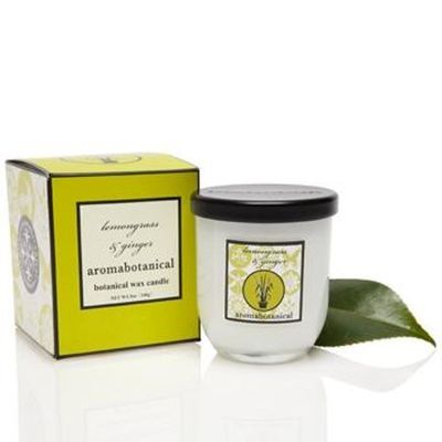 Aromabotanical Soy Wax Candle 185grams / Lemongrass and Ginger