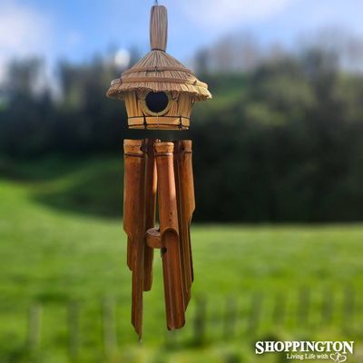 Wind Chime - Bamboo Bird House