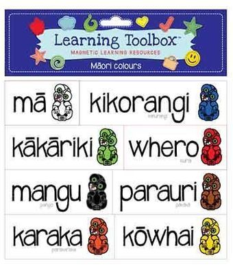 Learning Toolbox Magnets / Magnetic Te Reo Maori Colours