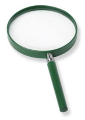 Big eye - magnifying glass