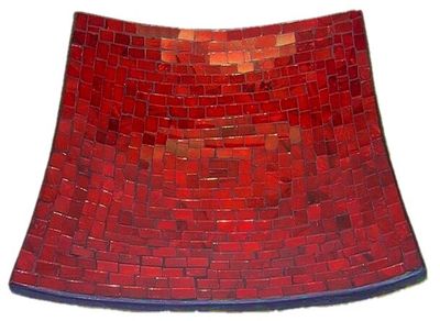 z Mosaic Plate - Red