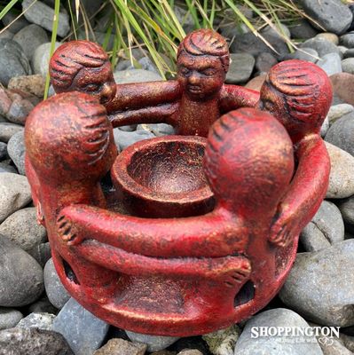 Pottery Circle of Friends / Red