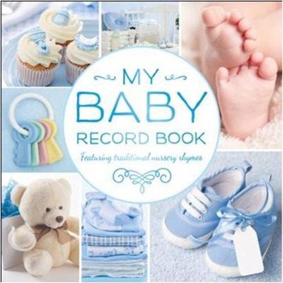 My Baby Record Book - Blue