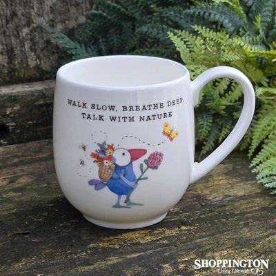 Twigseeds Cup / Mug - Walk Slow, Breathe Deep