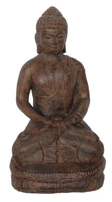 Garden Ornament - Concrete Buddha Seated 40cm