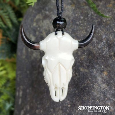 Necklace - Bone Necklace Buffalo