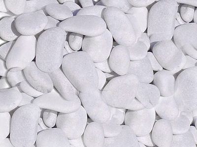 Landscape - Bag of Decorative Stones 10kg - White