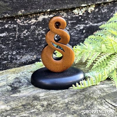 NZ Made Wooden Carving / Twist