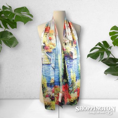 Scarf - River Scarf - Digital Print