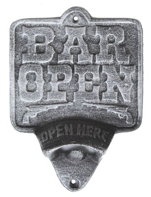 Cast Iron Bar Open Bottle Opener
