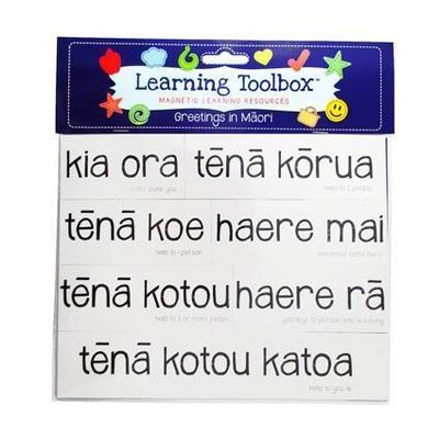 Learning Toolbox Magnets / Te Reo Maori Greetings