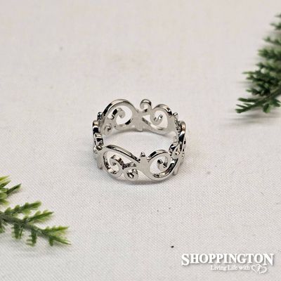 Ring - Silver Koru