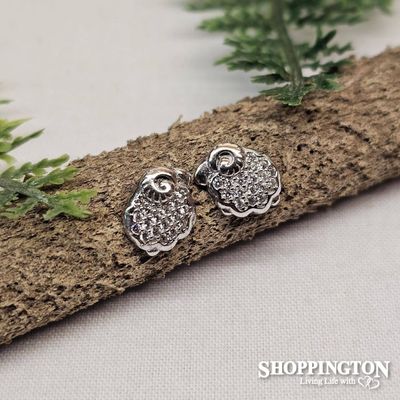 Sterling Silver - Sheep Stud