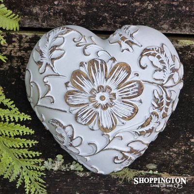 Collectable Heart - Shabby Chic Floral