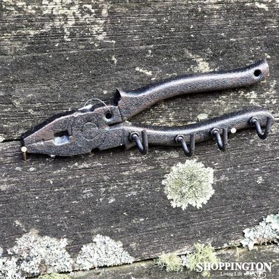 Cast Iron Pliers Key Hook