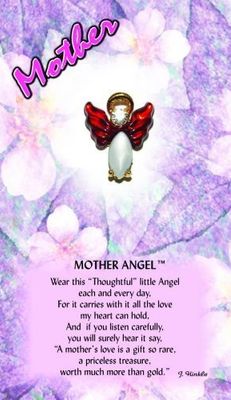 z Affirmation Angel Pin - Mothers Day Angel