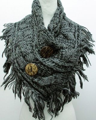 Scarf - Large Button