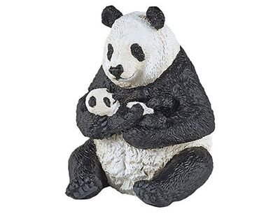 Papo Collection - Animals - Sitting Panda &amp; Baby